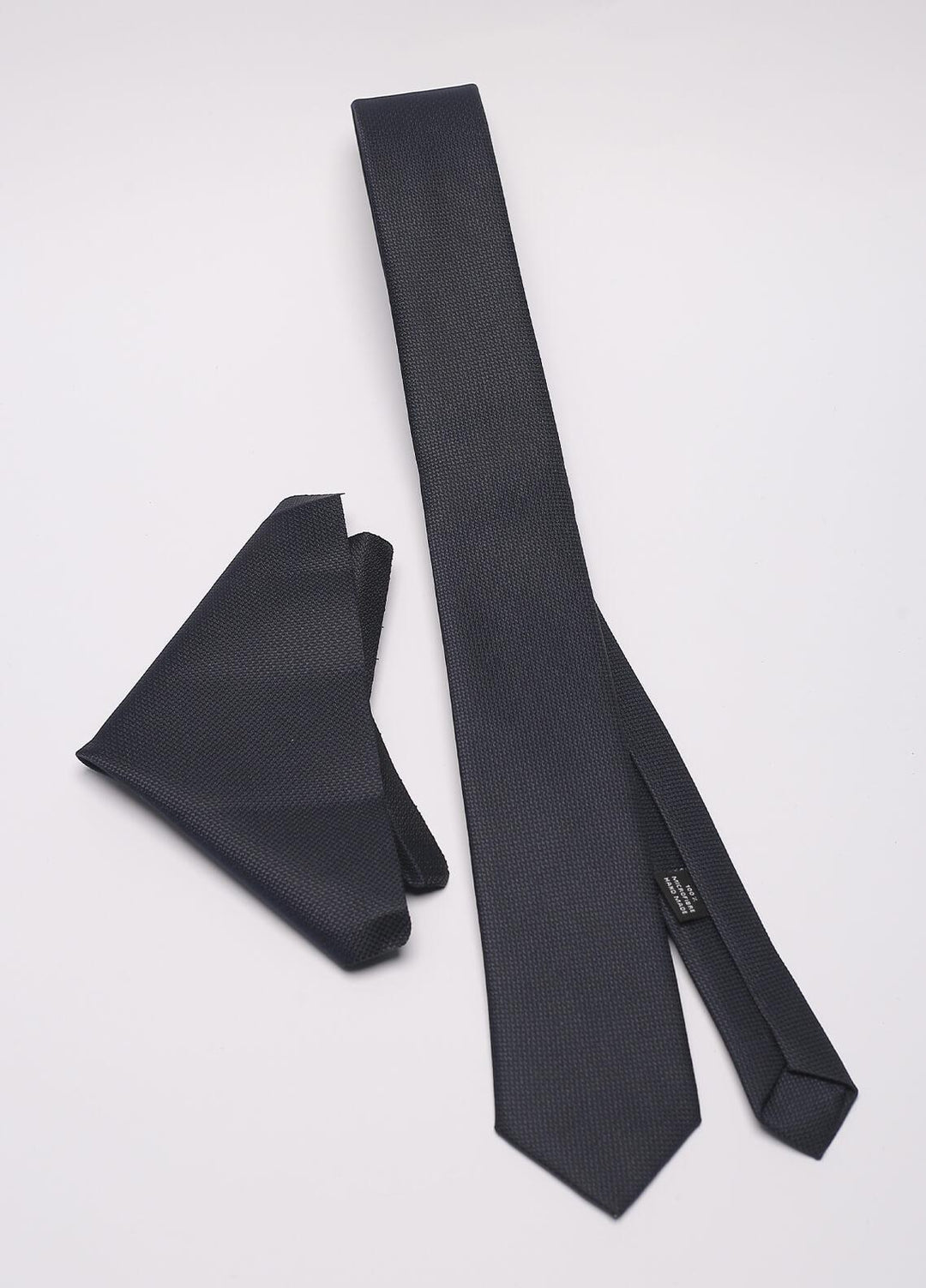 Sanaulla Exclusive Range Narrow Silk Neck Tie  SU21MT N Blue-D-01 -