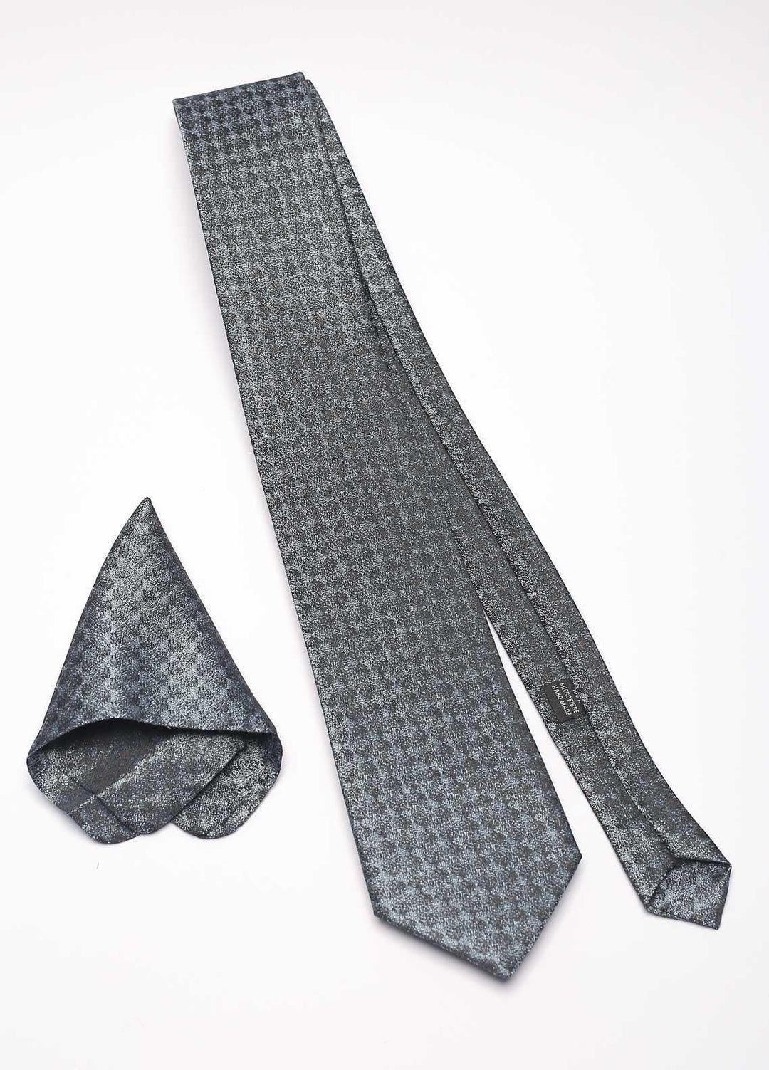 Sanaulla Exclusive Range Narrow Silk Neck Tie  SU21MT Navy Blue-D-8 -