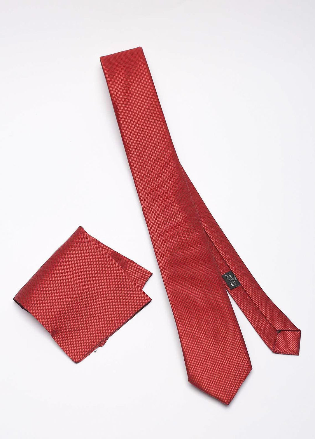 Sanaulla Exclusive Range Narrow Silk Neck Tie  SU21MT Rust-D-01 -