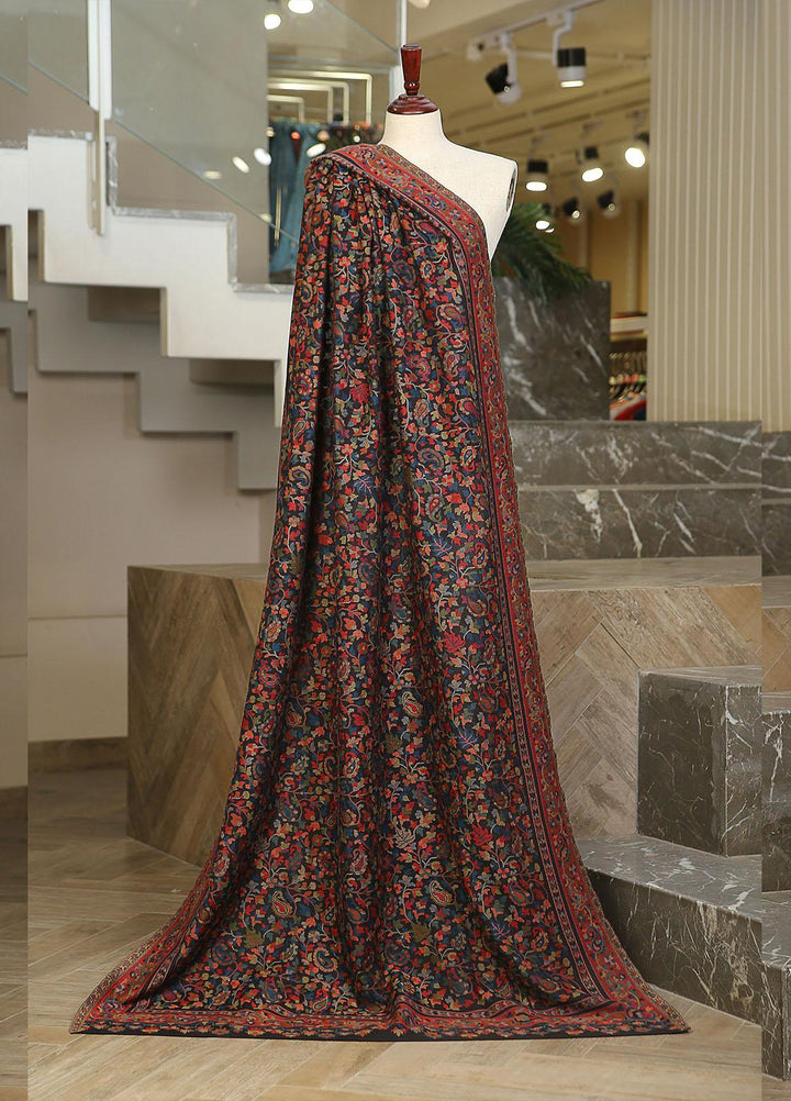 Sanaulla Exclusive Range  Pashmina  Mama D-01 D Maroon - Women Shawls