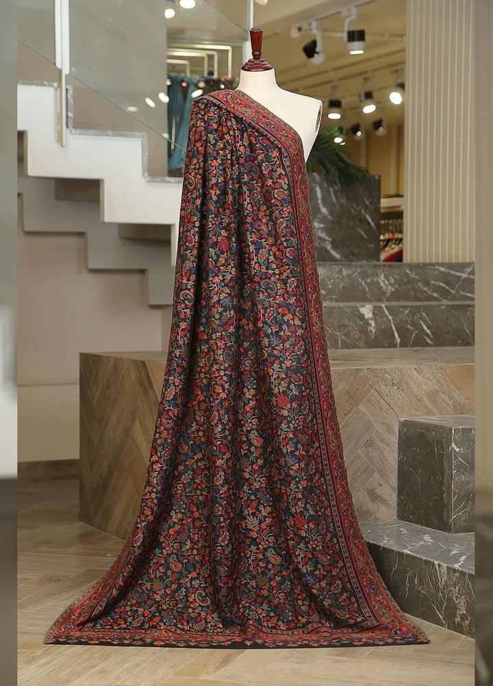 Sanaulla Exclusive Range  Pashmina  Mama D-01 D Maroon - Women Shawls