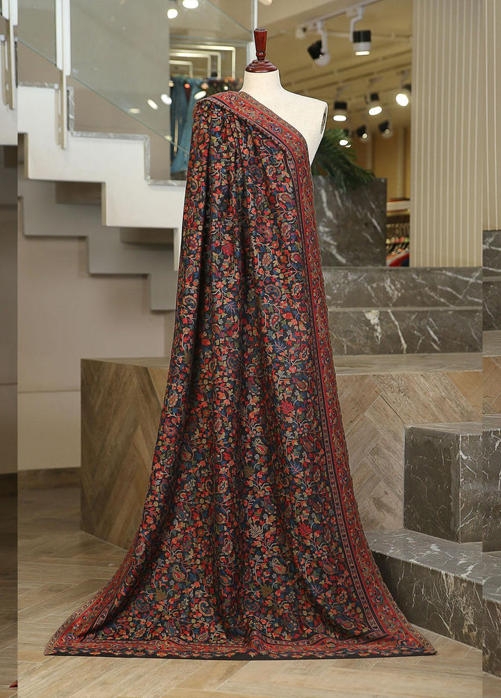 Sanaulla Exclusive Range  Pashmina  Mama D-01 D Maroon - Women Shawls