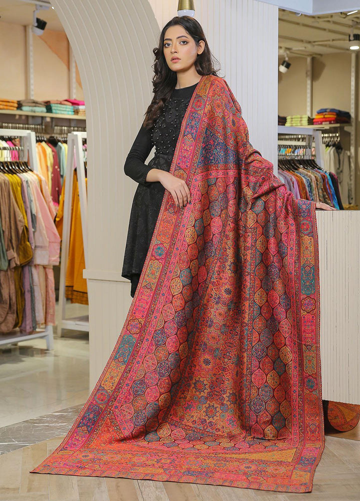 Sanaulla Exclusive Range  Pashmina  Mama D-02 Multi 02 - Women Shawls