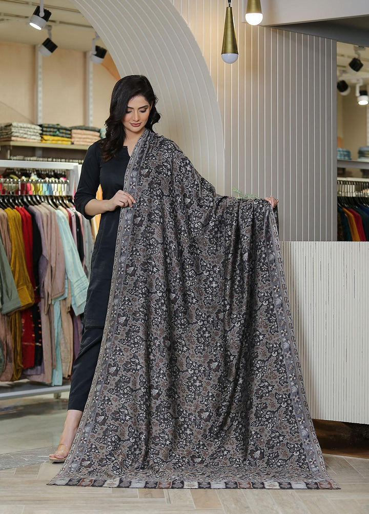 Sanaulla Exclusive Range  Pashmina  Mama D-10 Multi 01 - Women Shawls