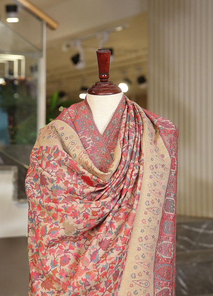 Sanaulla Exclusive Range  Pashmina  Mama D-04 Multi 04 - Women Shawls