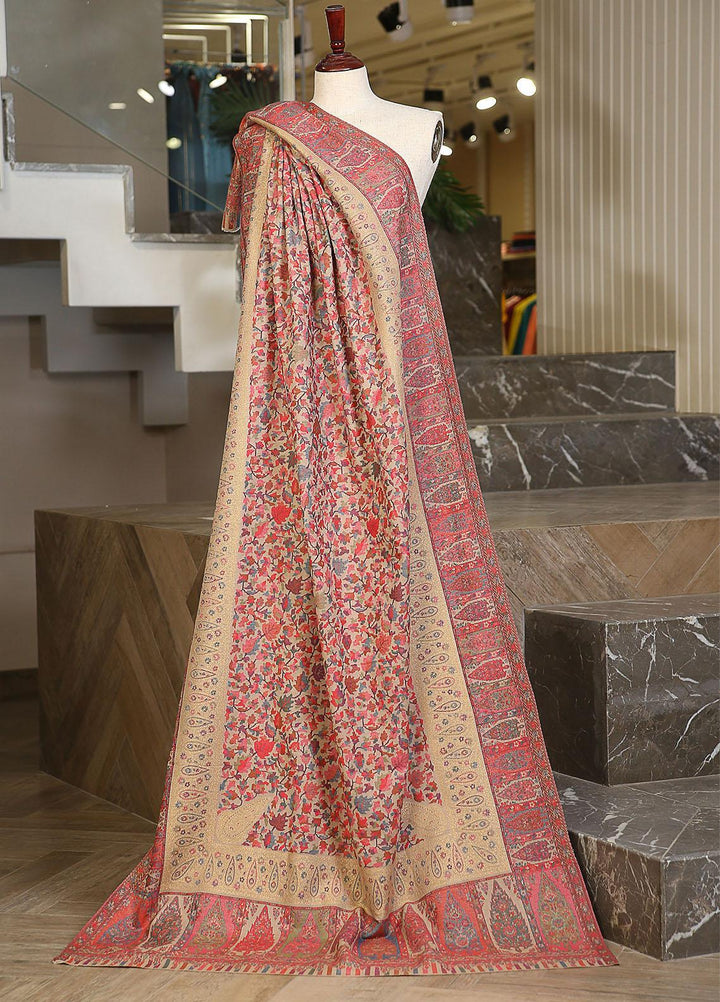 Sanaulla Exclusive Range  Pashmina  Mama D-04 Multi 04 - Women Shawls