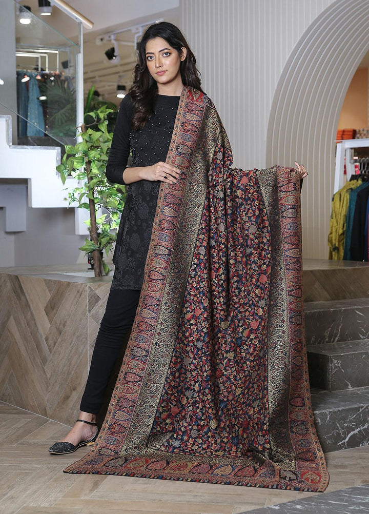 Sanaulla Exclusive Range  Pashmina  Mama D-03 Multi 02 - Women Shawls