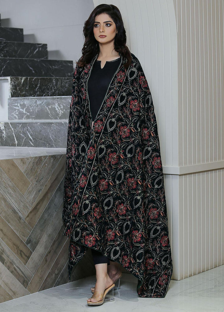 Sanaulla Exclusive Range  Pashmina  KPS 781 D-61 Green - Women Shawls