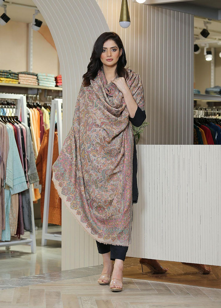 Sanaulla Exclusive Range  Pashmina  KPS 781 D-12 Multi 5 - Women Shawls