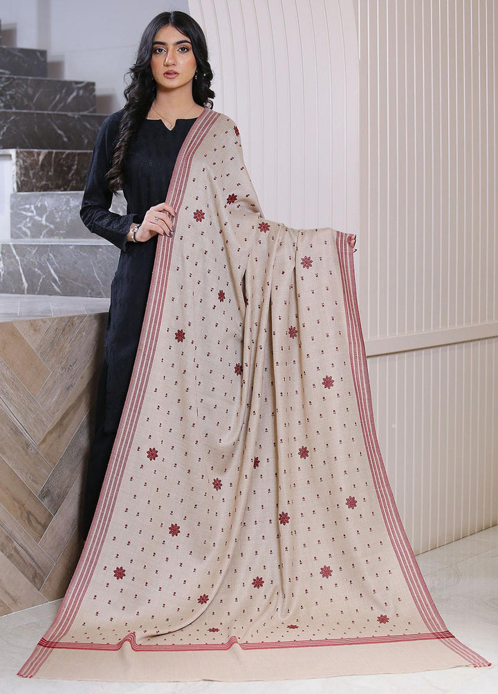 Sanaulla Exclusive Range  Pashmina  KPS 781 D-26 L Brown - Women Shawls