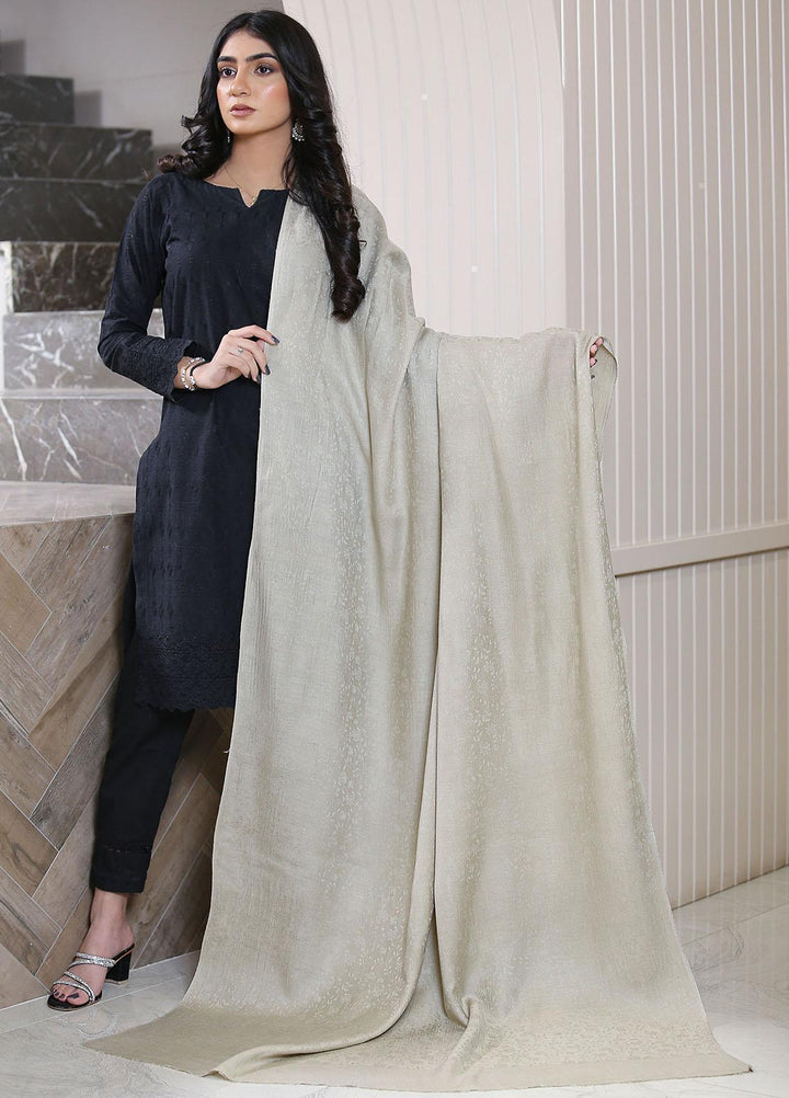 Sanaulla Exclusive Range  Pashmina  KPS 781 D-27 L Fawn 11 - Women Shawls