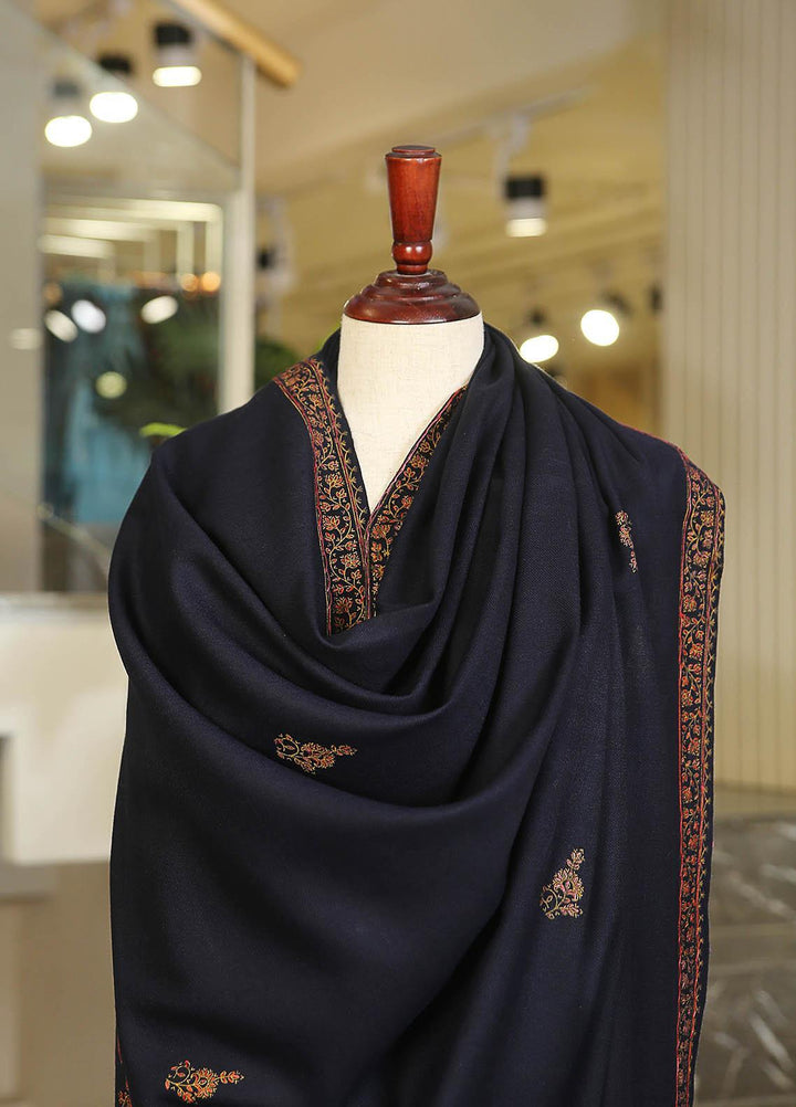 Sanaulla Exclusive Range  Pashmina  KPS 793 D-01 N Blue 1 - Women Shawls