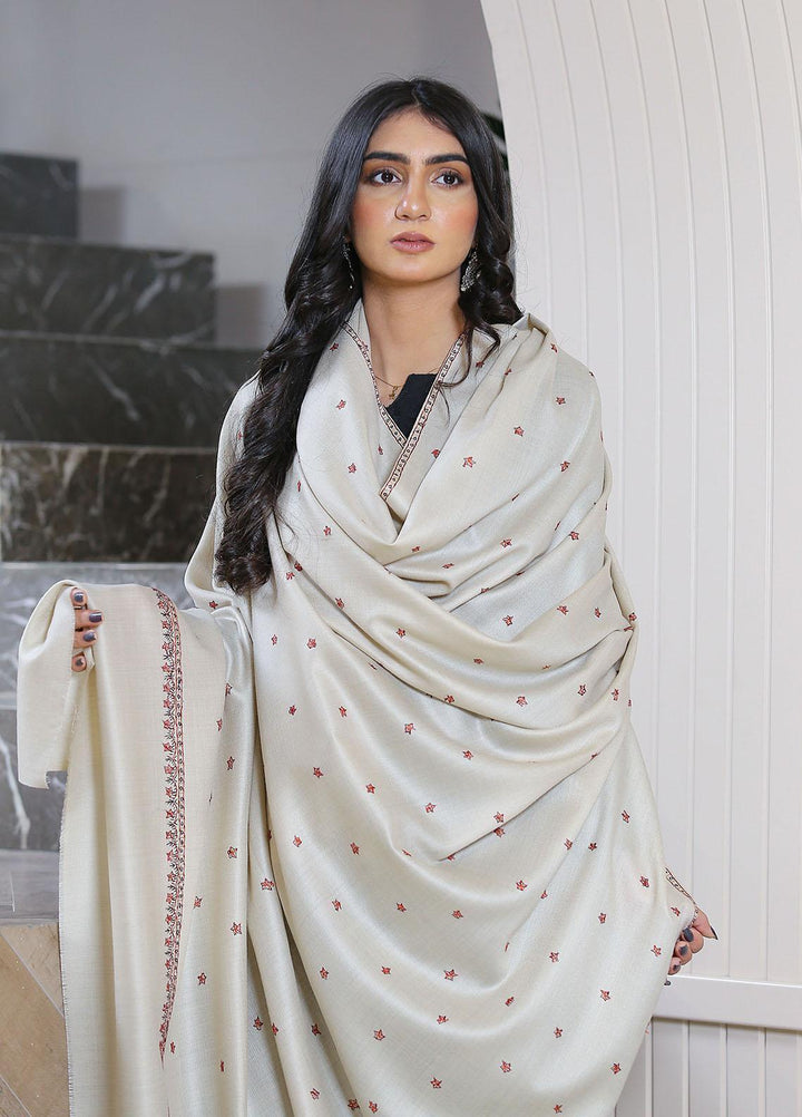 Sanaulla Exclusive Range  Pashmina  KPS 781 D-34 Fawn - Women Shawls