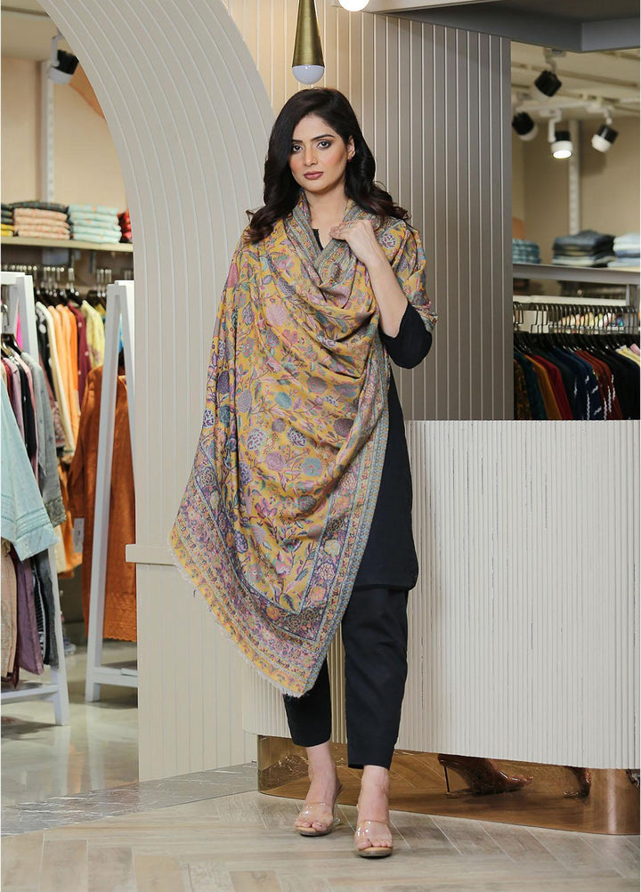 Sanaulla Exclusive Range  Pashmina  KPS 781 D-12 Multi 7 - Women Shawls