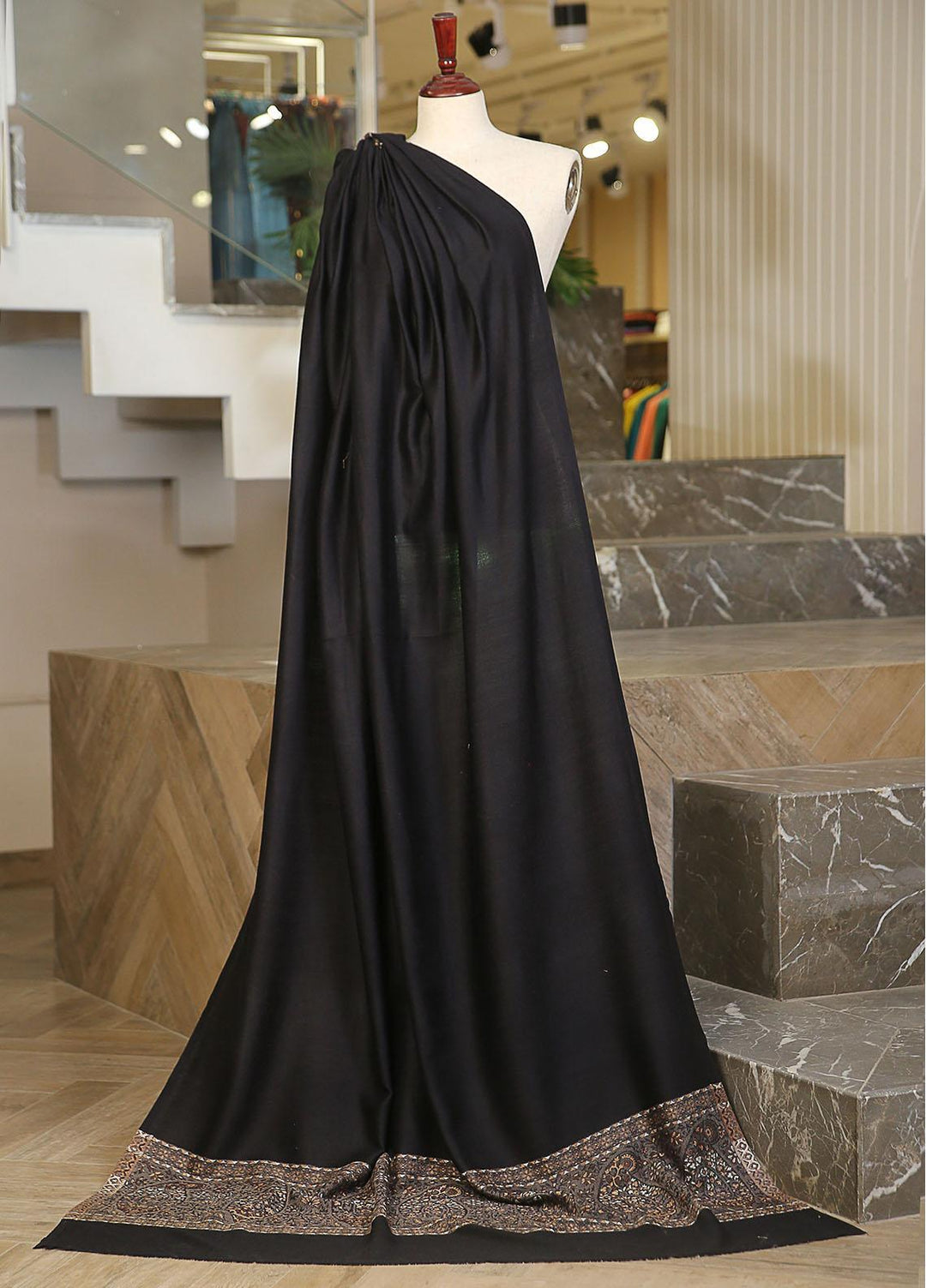 Sanaulla Exclusive Range  Pashmina  Mama D-08 Multi 06 - Women Shawls