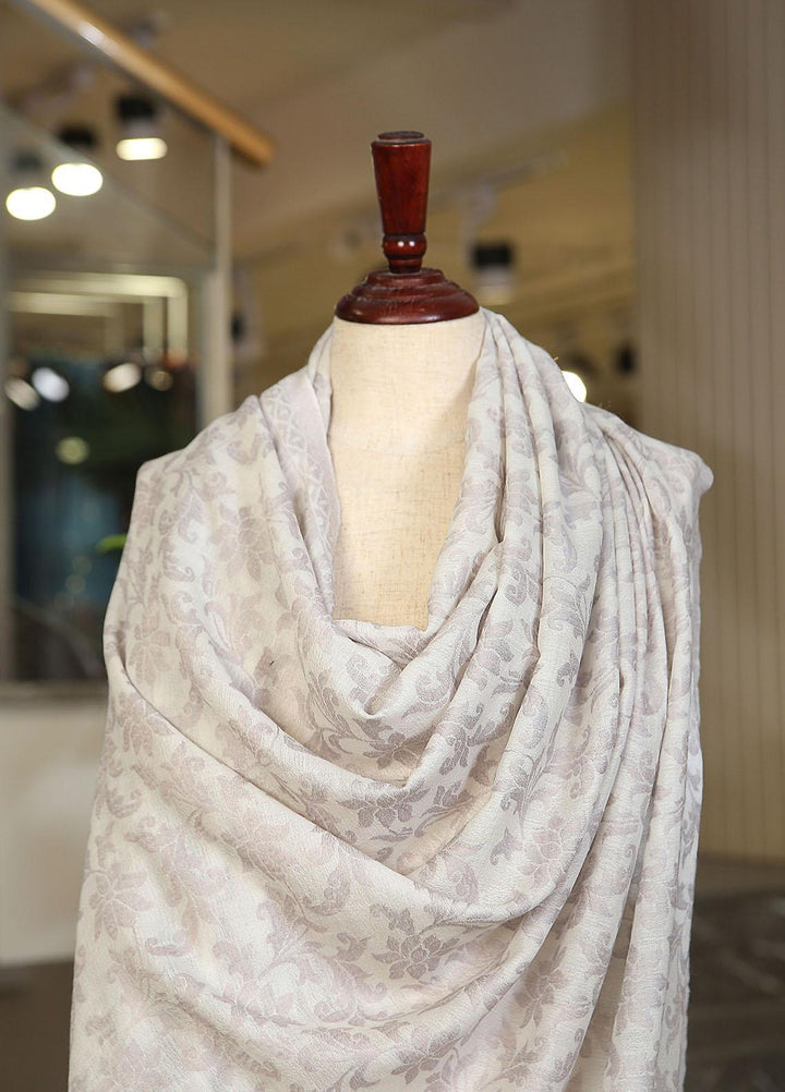 Sanaulla Exclusive Range  Pashmina  KPS 781 D-30 Silver - Women Shawls