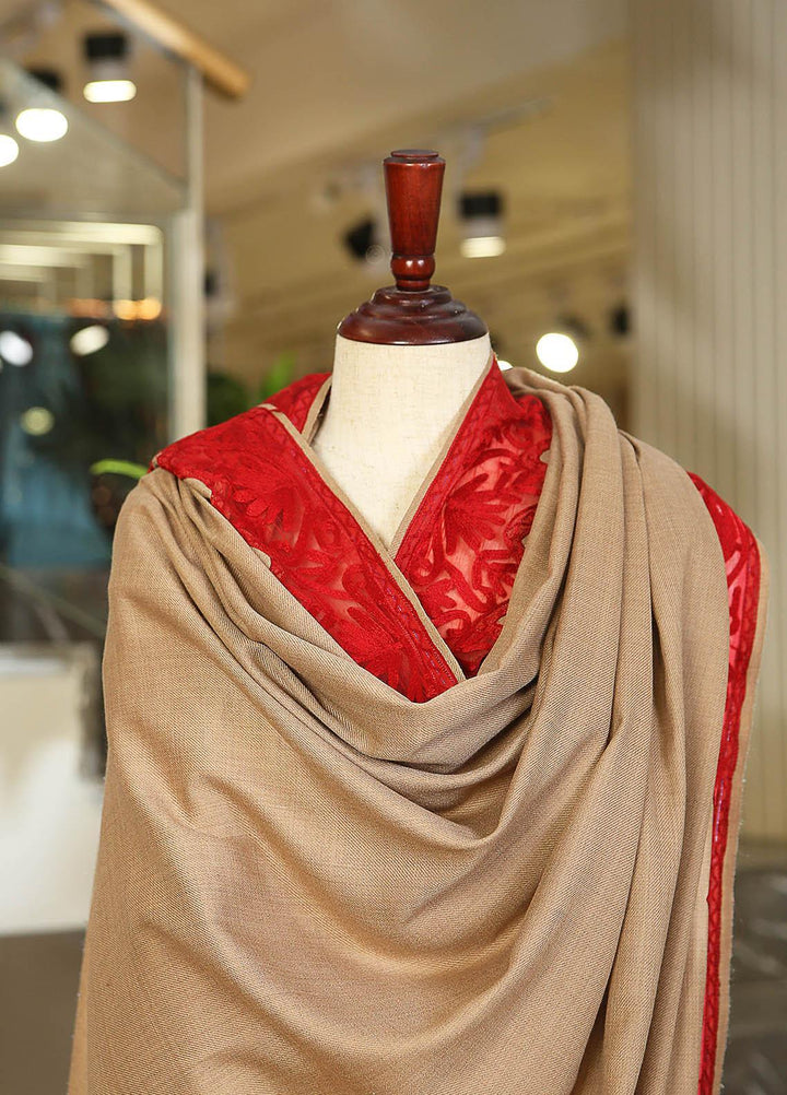 Sanaulla Exclusive Range  Pashmina  KPS 781 D-02 Brown 2 - Women Shawls