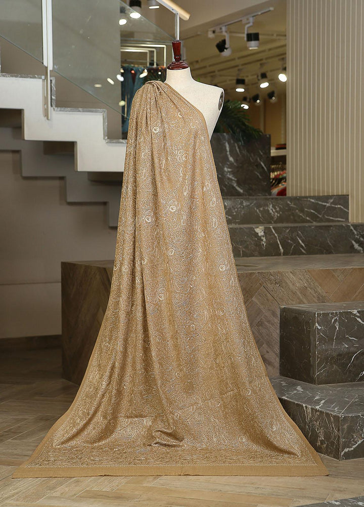 Sanaulla Exclusive Range  Pashmina  KPS 781 D-54 Brown 6 - Women Shawls