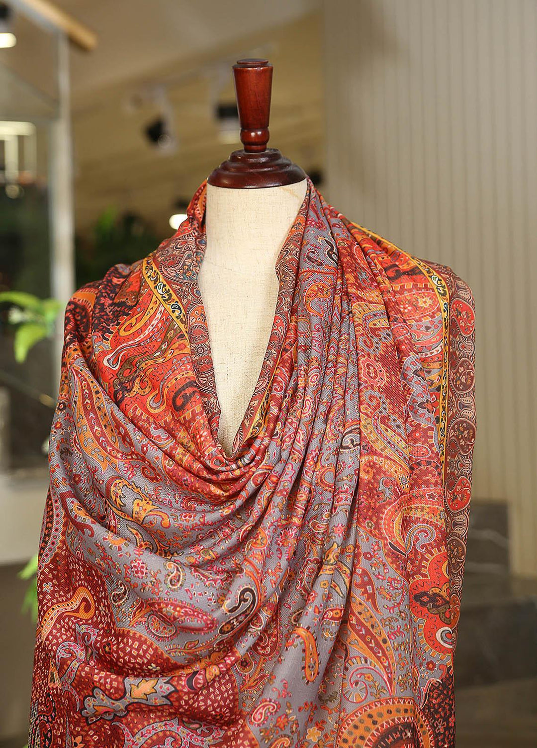 Sanaulla Exclusive Range  Pashmina  KPS 781 D-20 Multi 12 - Women Shawls