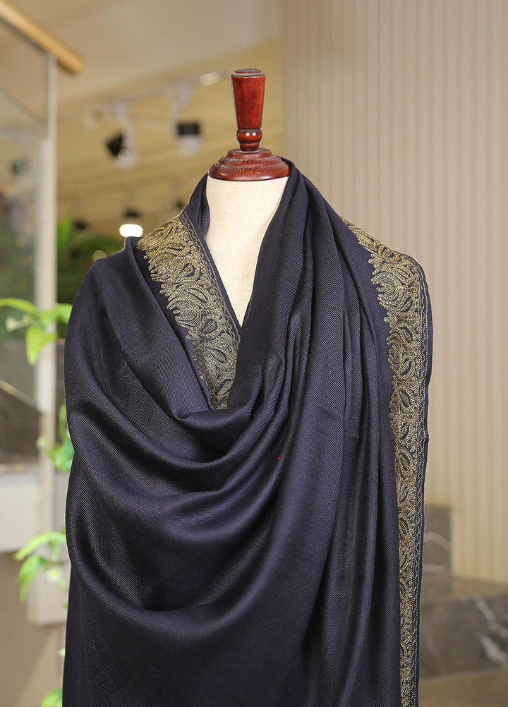 Sanaulla Exclusive Range  Pashmina  KPS 781 D-51 N Blue 1 - Women Shawls