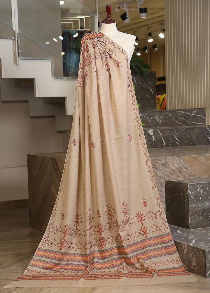 Sanaulla Exclusive Range  Pashmina  KPS 781 D-21 L Brown 5 - Women Shawls