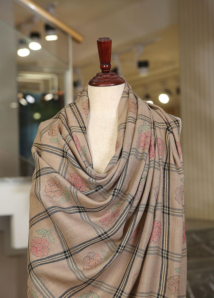 Sanaulla Exclusive Range  Pashmina  KPS 781 D-52 Brown 6 - Women Shawls