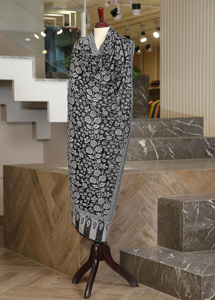 Sanaulla Exclusive Range  Pashmina  KPS 781 D-30 Black - Women Shawls