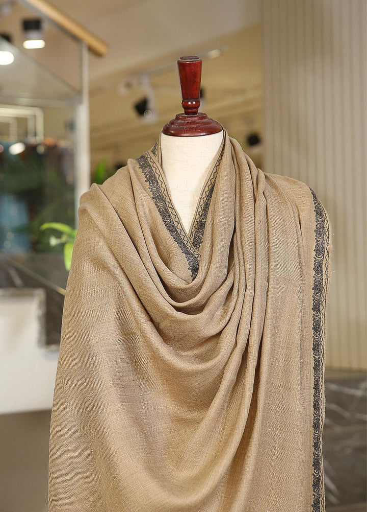 Sanaulla Exclusive Range  Pashmina  KPS 781 D-53 L Brown - Women Shawls