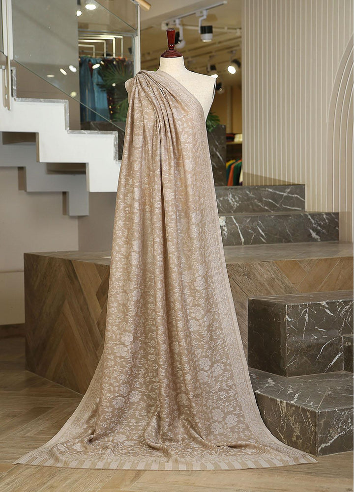 Sanaulla Exclusive Range  Pashmina  KPS 781 D-30 L Brown 1 - Women Shawls