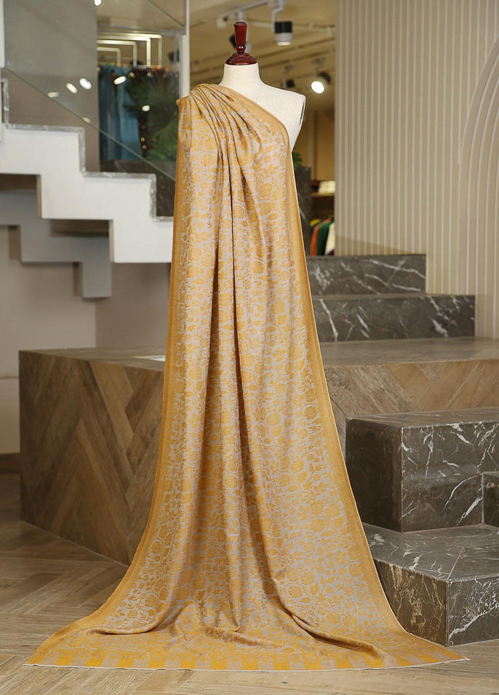 Sanaulla Exclusive Range  Pashmina  KPS 781 D-30 Mustard - Women Shawls