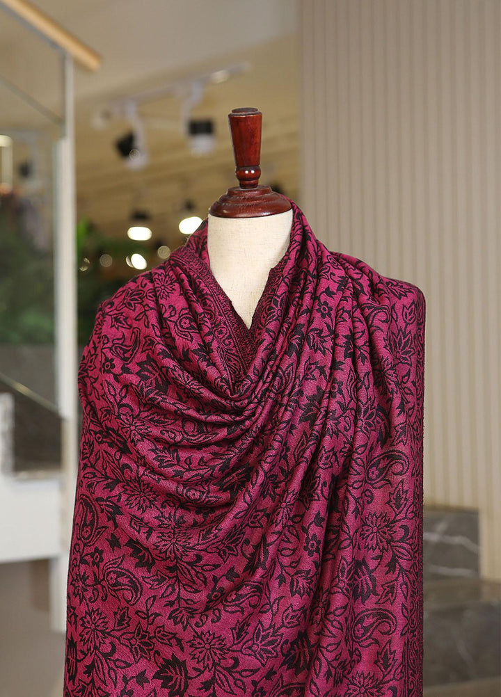 Sanaulla Exclusive Range  Pashmina  KPS 781 D-30 Pink 1 - Women Shawls