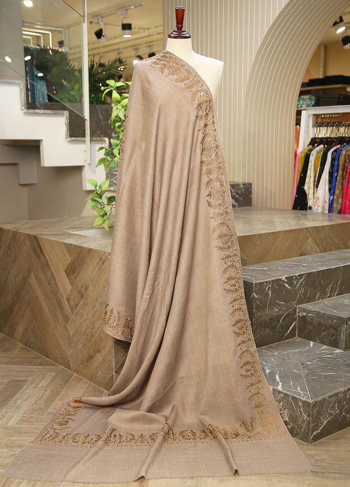 Sanaulla Exclusive Range  Pashmina  D-28 L Grey 01 - Women Shawls