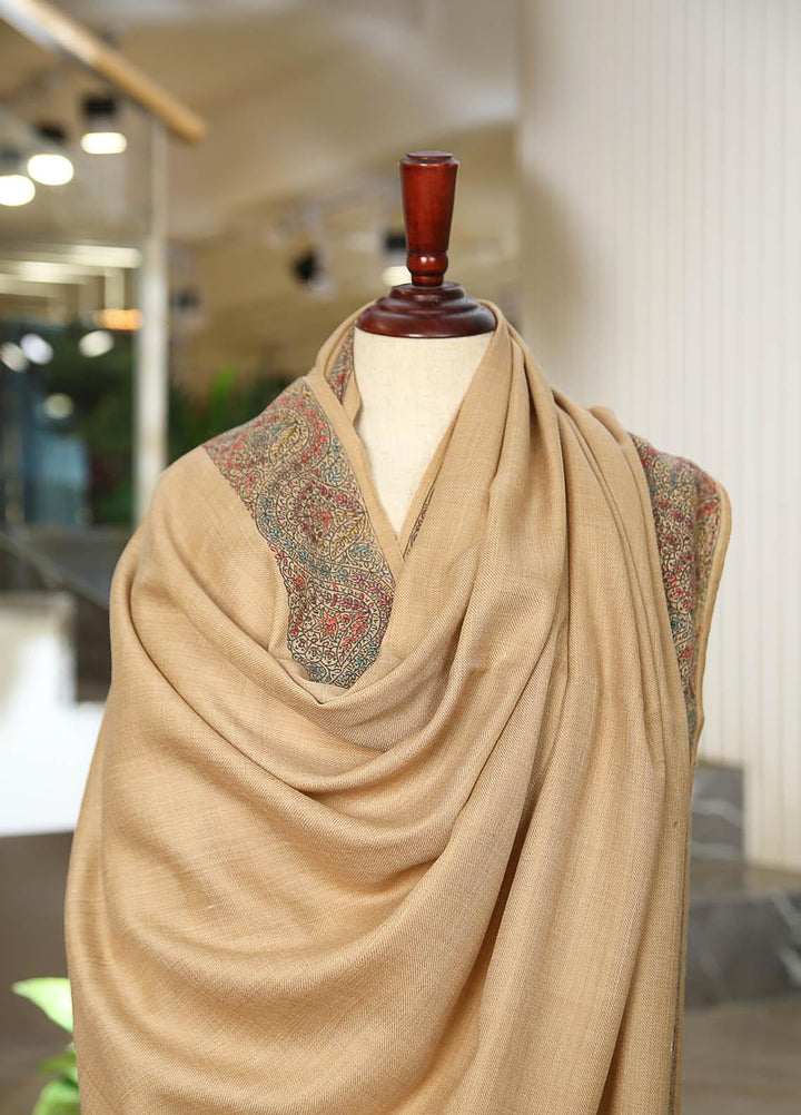 Sanaulla Exclusive Range  Pashmina  D-29 L Brown - Women Shawls