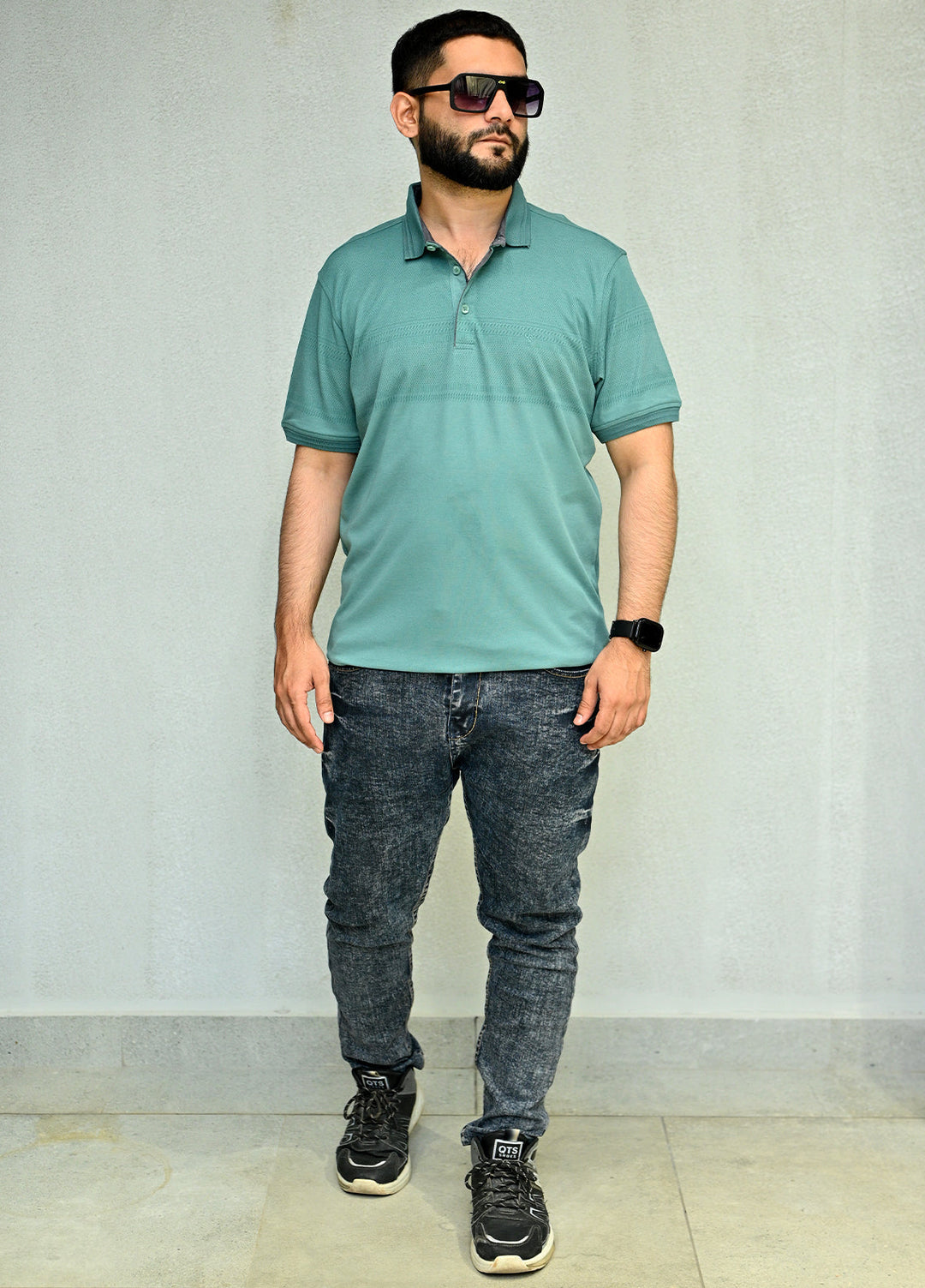 Sanaulla Exclusive Pret Casual Cotton Polo 2011 Sea Green