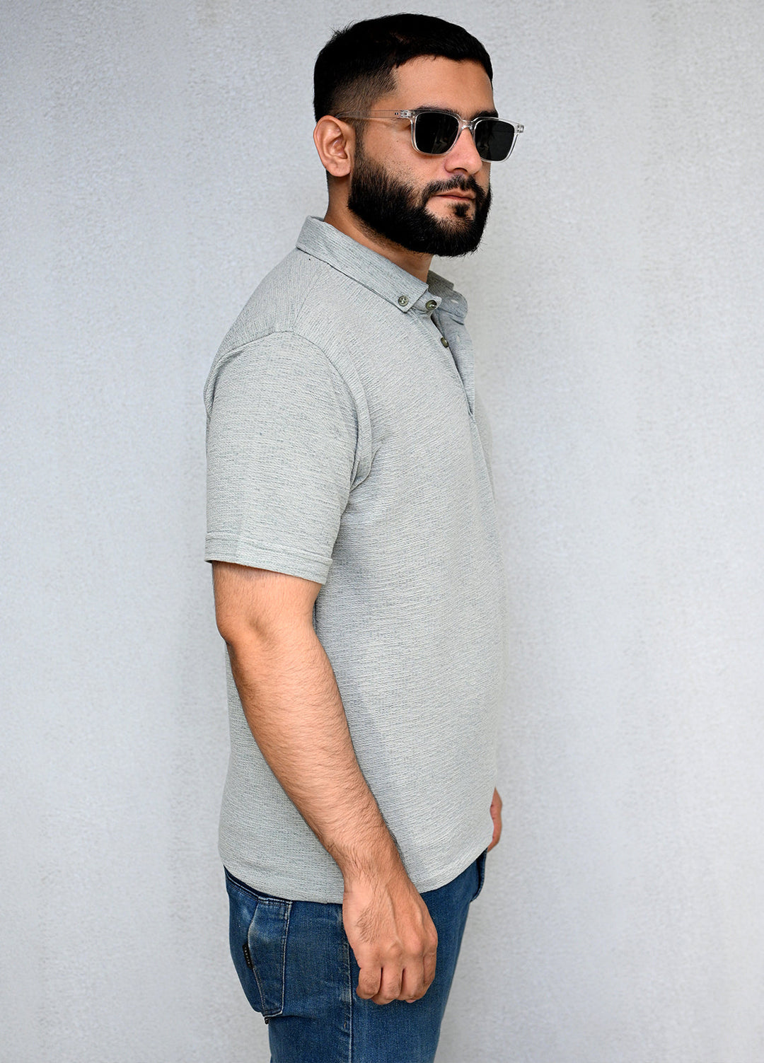 Sanaulla Exclusive Pret Casual Cotton Polo 2047 Green