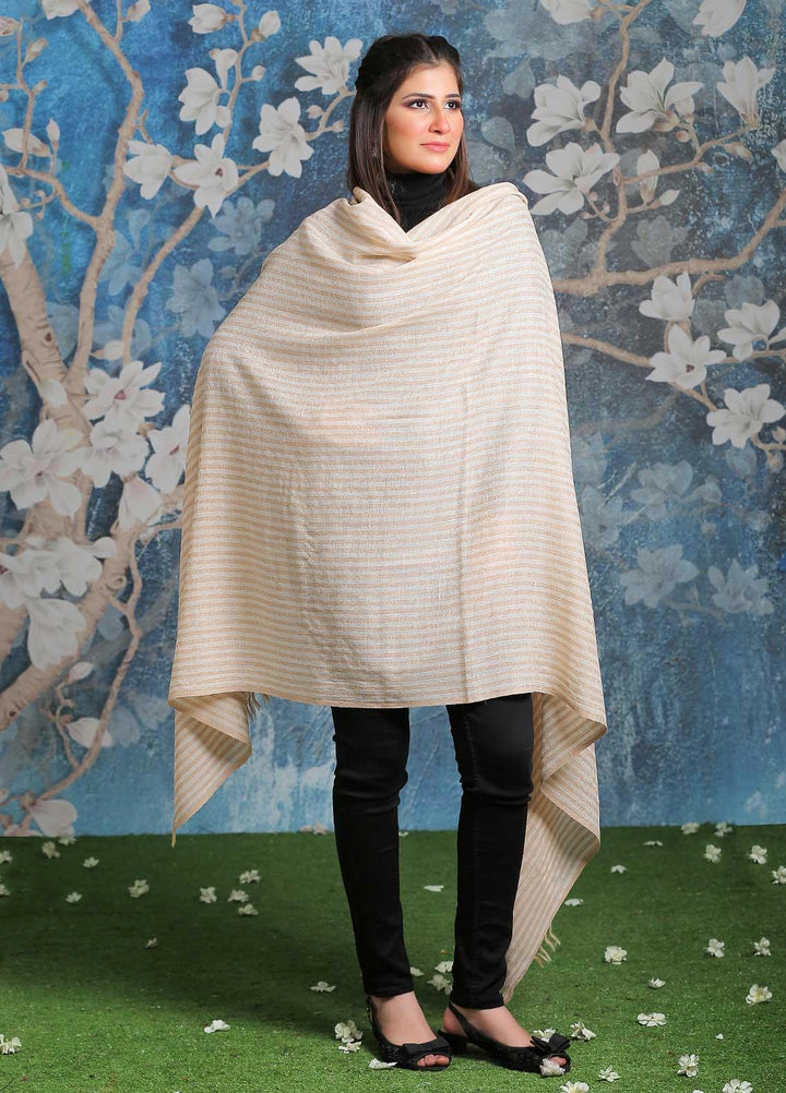 Sanaulla Exclusive Range  Pashmina  Shawl SU21PP OD-1 - Pure Pashmina Shawls