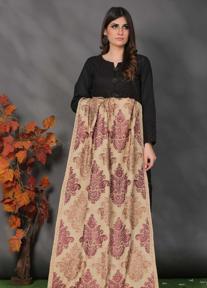 Sanaulla Exclusive Range Pashmina Shawl SU21PP AKP-23 Fawn-8 Pure Pashmina Shawls