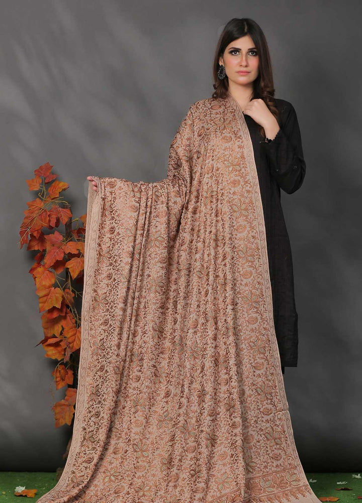 Sanaulla Exclusive Range Pashmina Shawl SU21PP AKP-28 Multi-6 Pure Pashmina Shawls