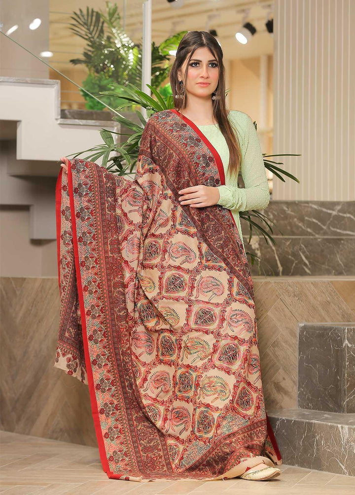 Sanaulla Exclusive Range  Pashmina  Shawl SU21PP OD-259 - Pure Pashmina Shawls