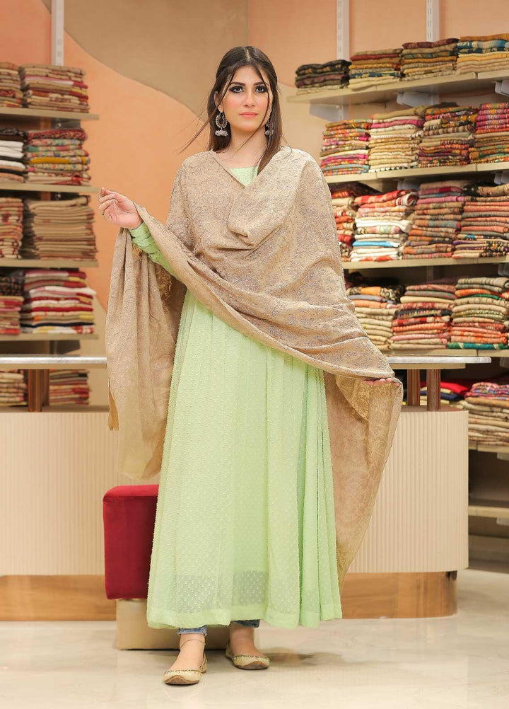 Sanaulla Exclusive Range Pashmina Shawl SU21PP AKP-25 Beige-1 Pure Pashmina Shawls