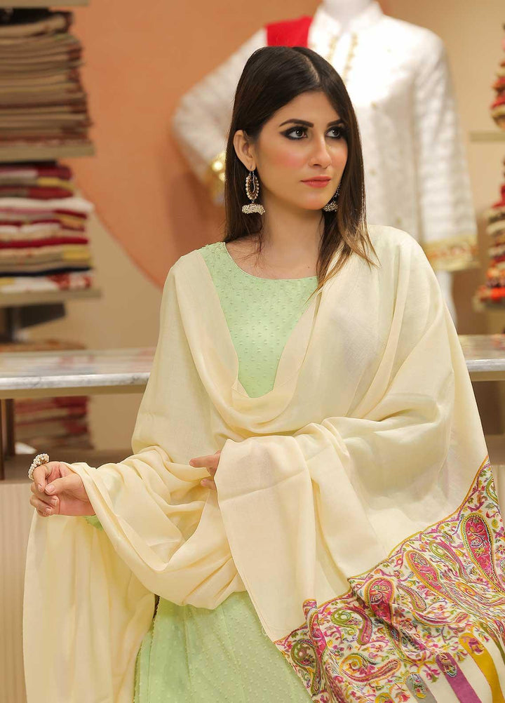 Sanaulla Exclusive Range  Pashmina  Shawl SU21PP OD-281 - Pure Pashmina Shawls