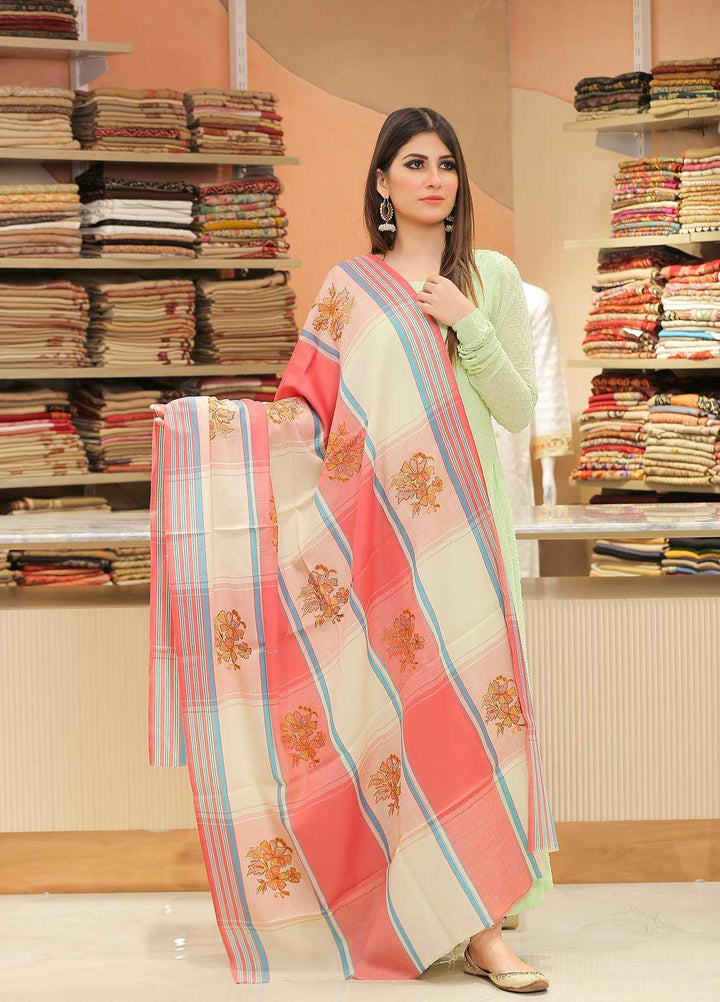 Sanaulla Exclusive Range Pashmina Shawl SU21PP Multi D-57 Pure Pashmina Shawls