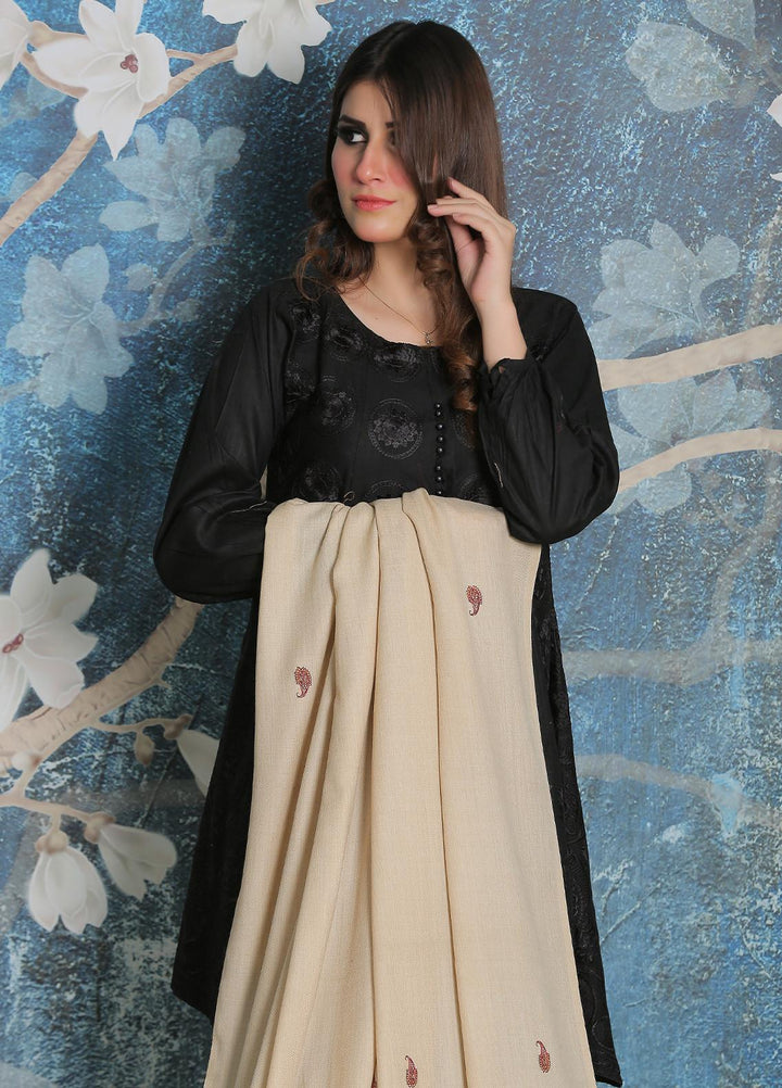 Sanaulla Exclusive Range Pashmina Shawl SU21PP AKP-34 Fawn-7 Pure Pashmina Shawls