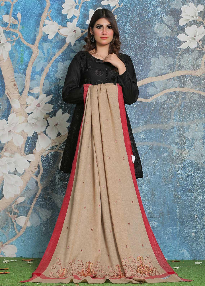 Sanaulla Exclusive Range Pashmina Shawl SU21PP MIR-11 Brown 4 Pure Pashmina Shawls