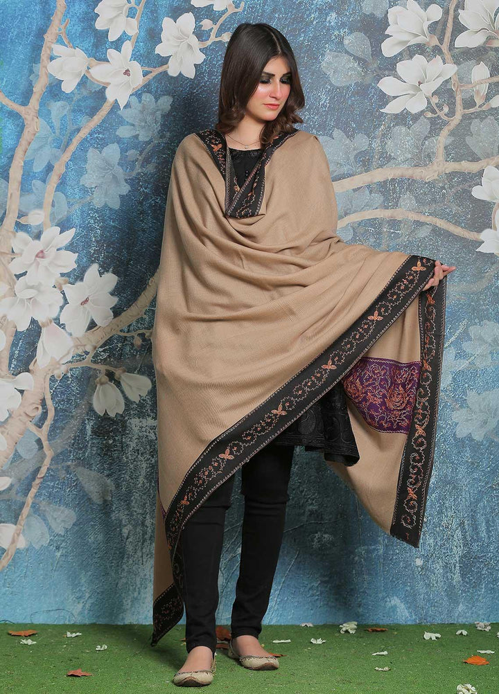 Sanaulla Exclusive Range Pashmina Shawl SU21PP MIR-19 Purple Pure Pashmina Shawls