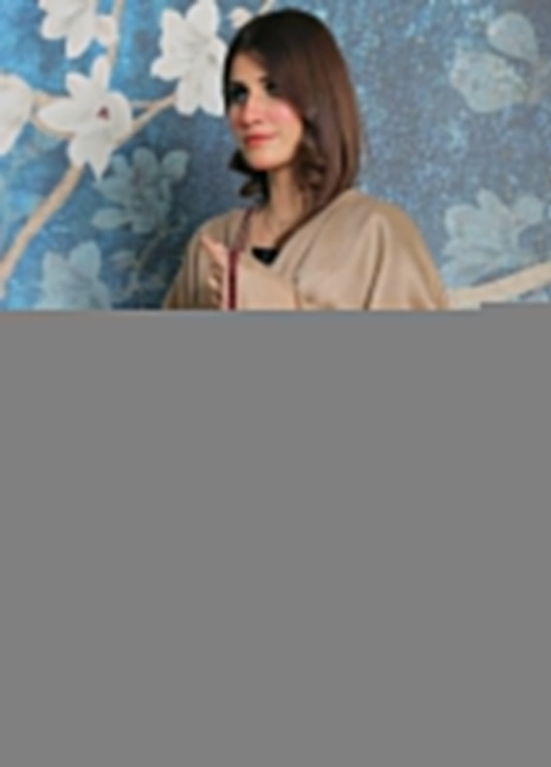 Sanaulla Exclusive Range Pashmina Shawl SU21PP AKP-36 Brown-2 Pure Pashmina Shawls