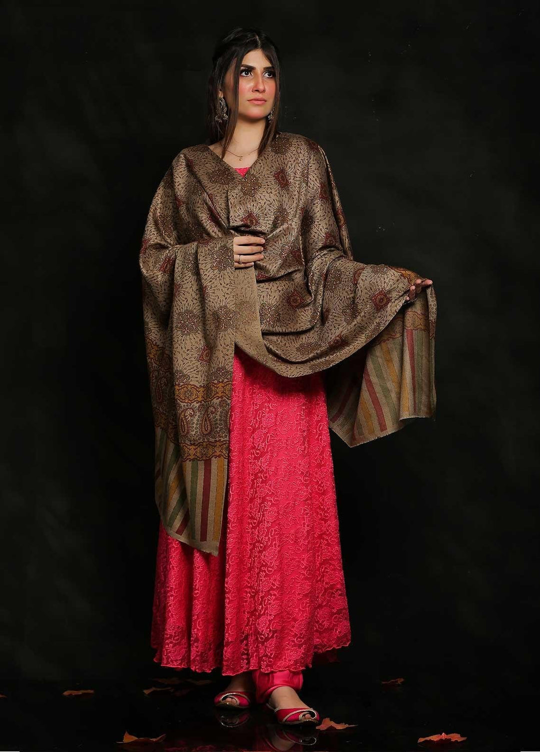 Sanaulla Exclusive Range Printed Pashmina  Shawl Shawl 104384 - Pashmina Shawls