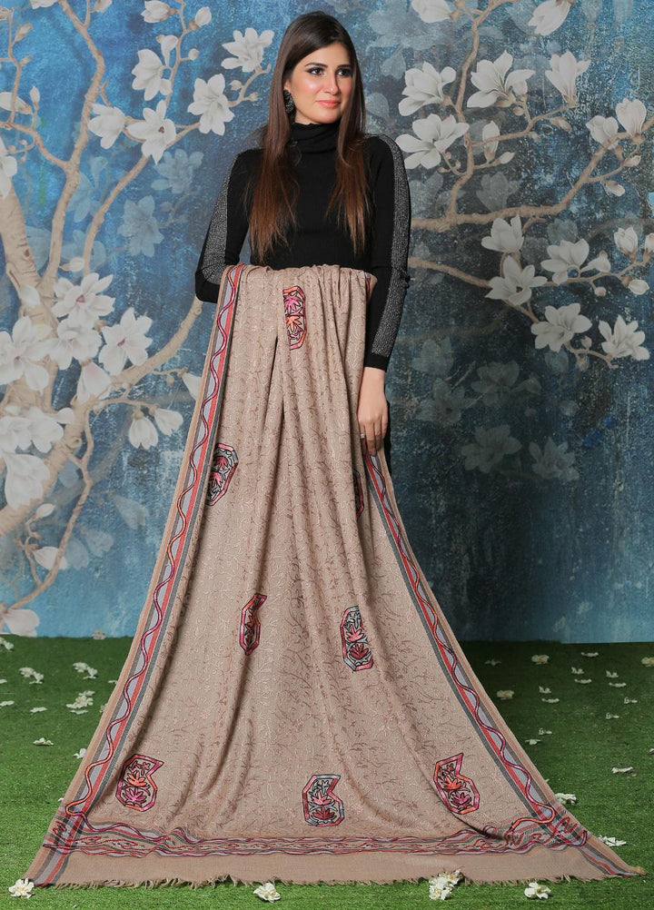 Sanaulla Exclusive Range  Pashmina  Shawl SU21PP OD-14 - Pure Pashmina Shawls