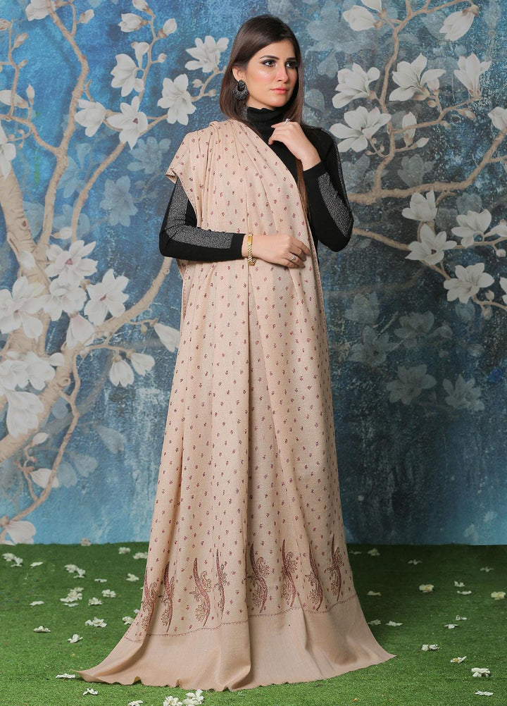 Sanaulla Exclusive Range  Pashmina  Shawl SU21PP OD-17 - Pure Pashmina Shawls