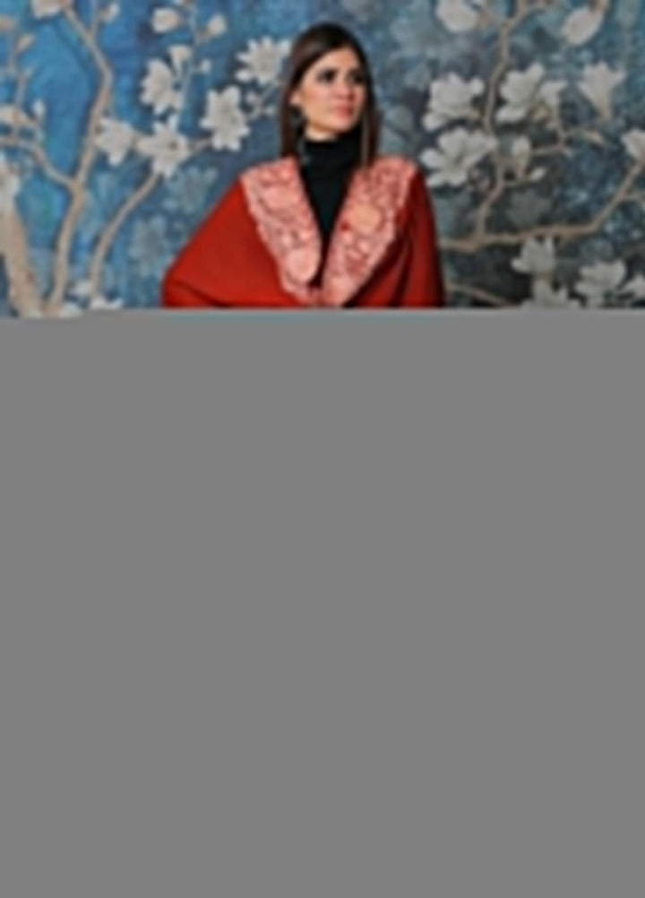 Sanaulla Exclusive Range  Pashmina  Shawl SU21PP OD-18 - Pure Pashmina Shawls